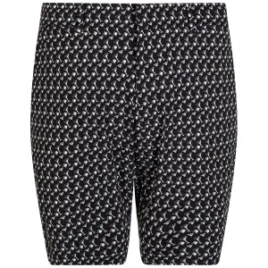 9-Inch Tailored Fit Stretch Golf Trunks Polo Black Tux And Tinis - SS24