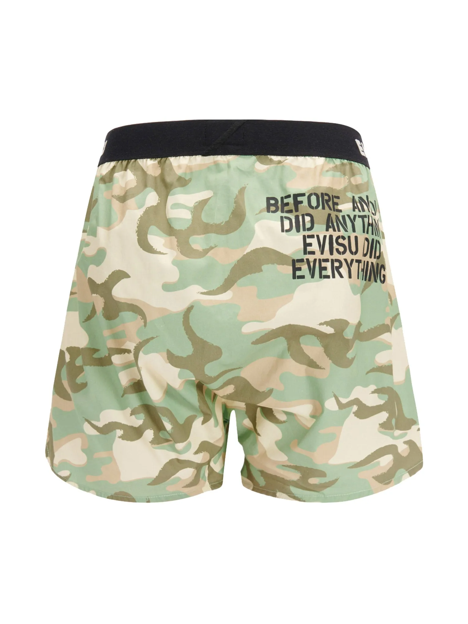 Allover Camouflage Pattern Print Boxer Shorts