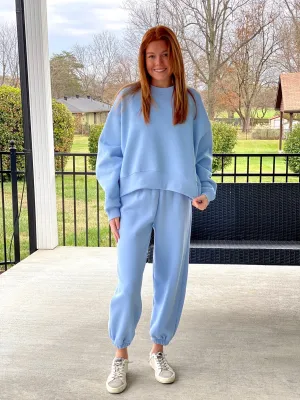 Baby Blue Jogger Sweatpants