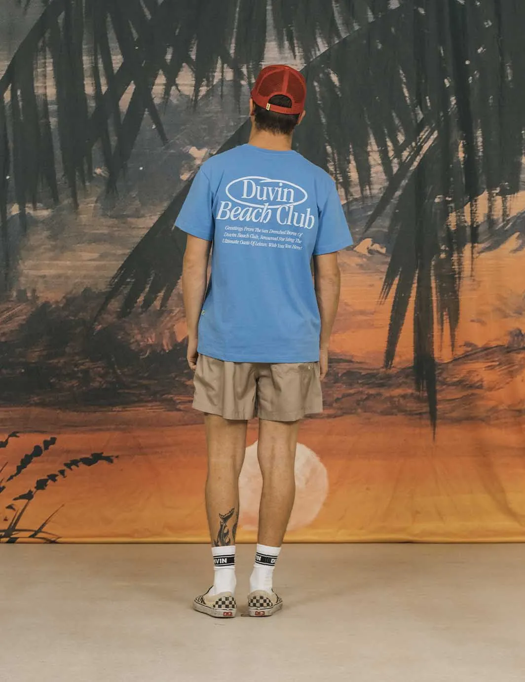 Beach Club Tee Blue - (SP 24)