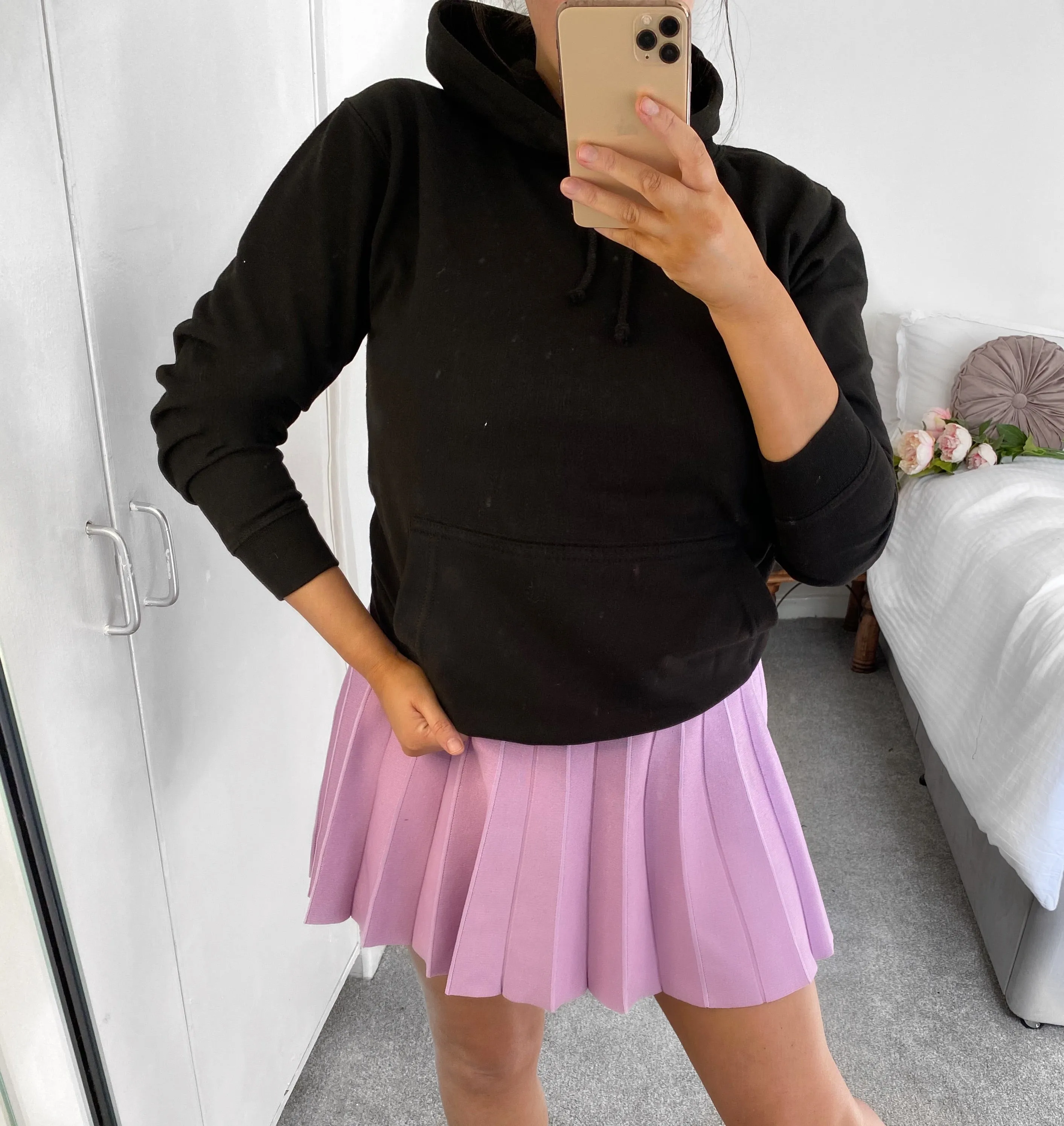 Black Fearless Hoodie