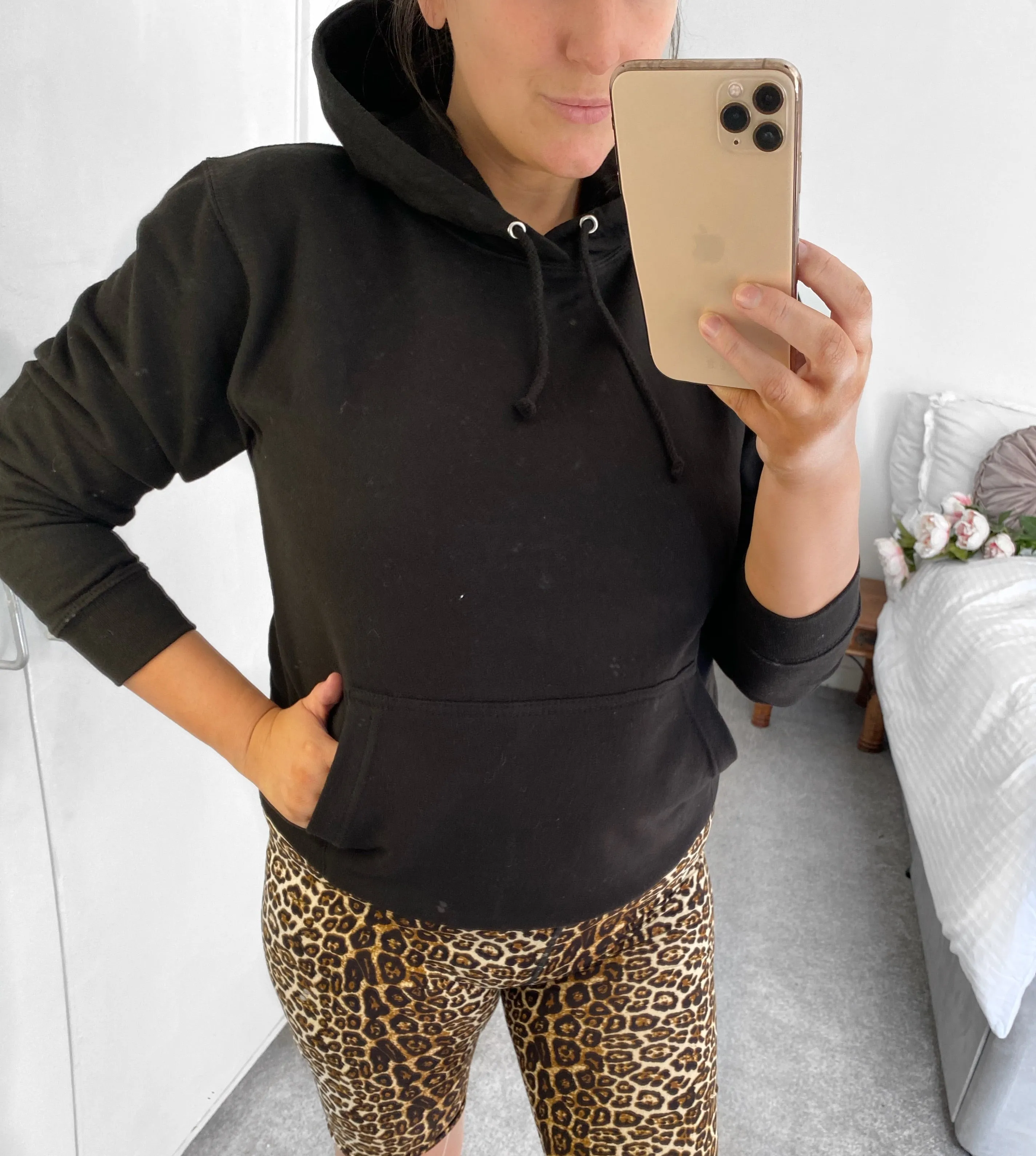 Black Fearless Hoodie