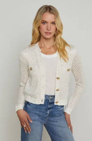 Blanca Sequin Crop Cardi