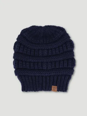 Boys Navy Knitwear Beanie