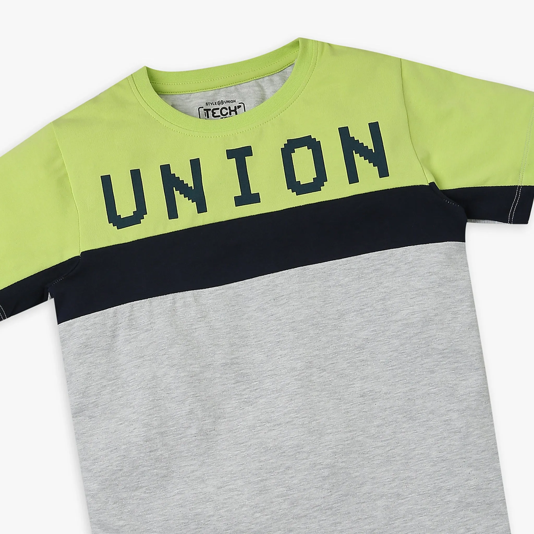 Boy's Regular Fit Solid T-Shirt