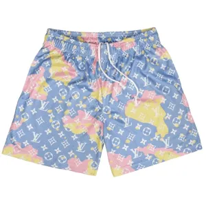 Bravest Studios Camo Shorts - Cotton Candy Blue