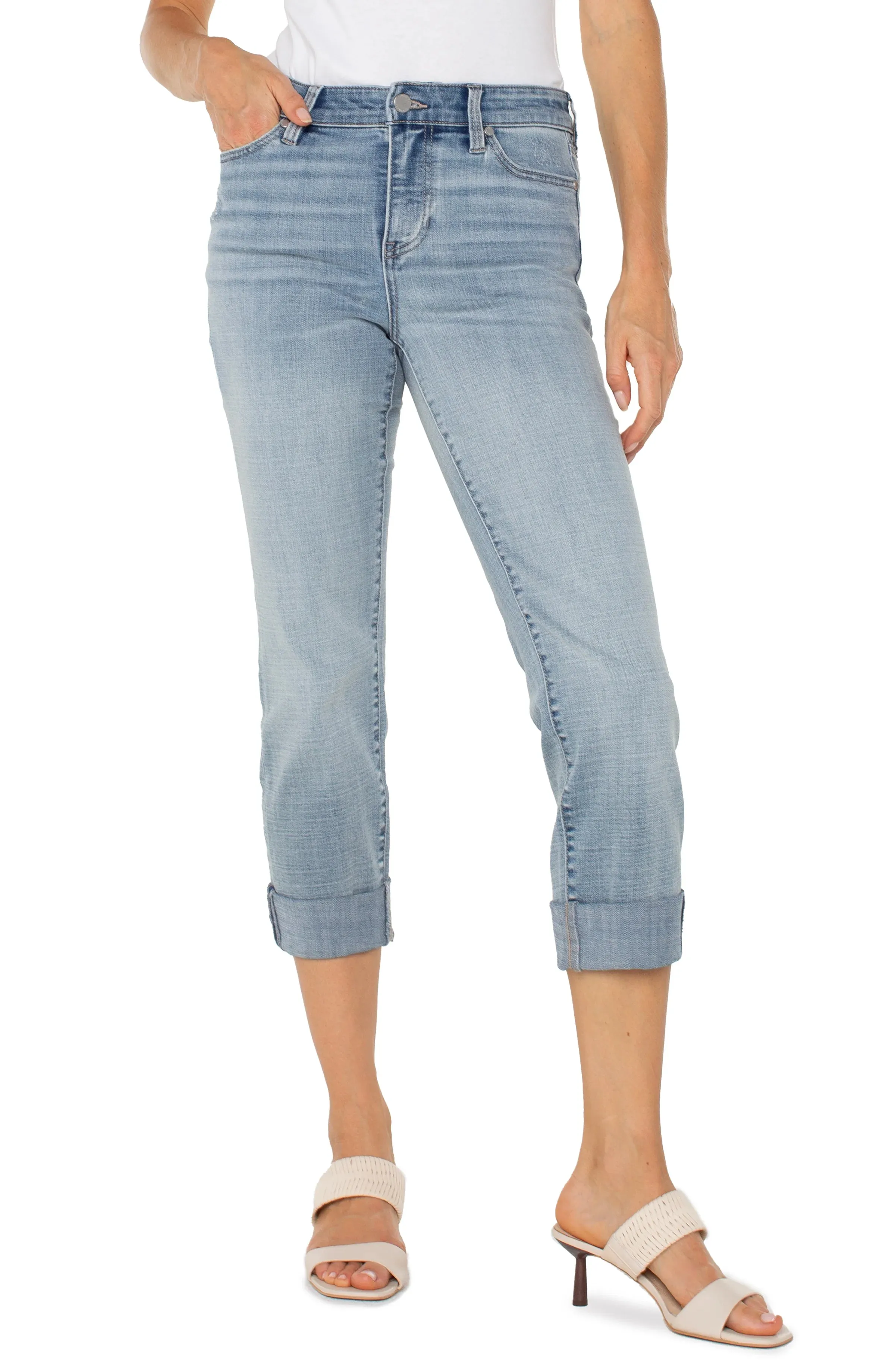 Charlie Crop Wide Rolled Cuff 24" Inseam LM2150CH1
