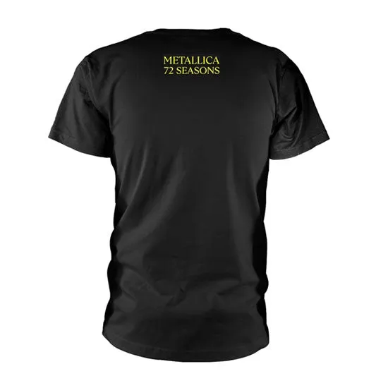 CLEARANCE - T-Shirt - Metallica - 72 Seasons Broken Burnt Guitar