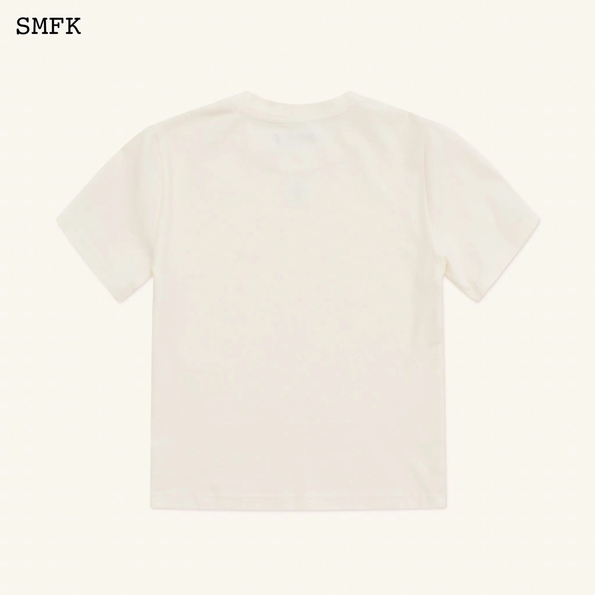 Compass Hug Slim-Fit Tee In White