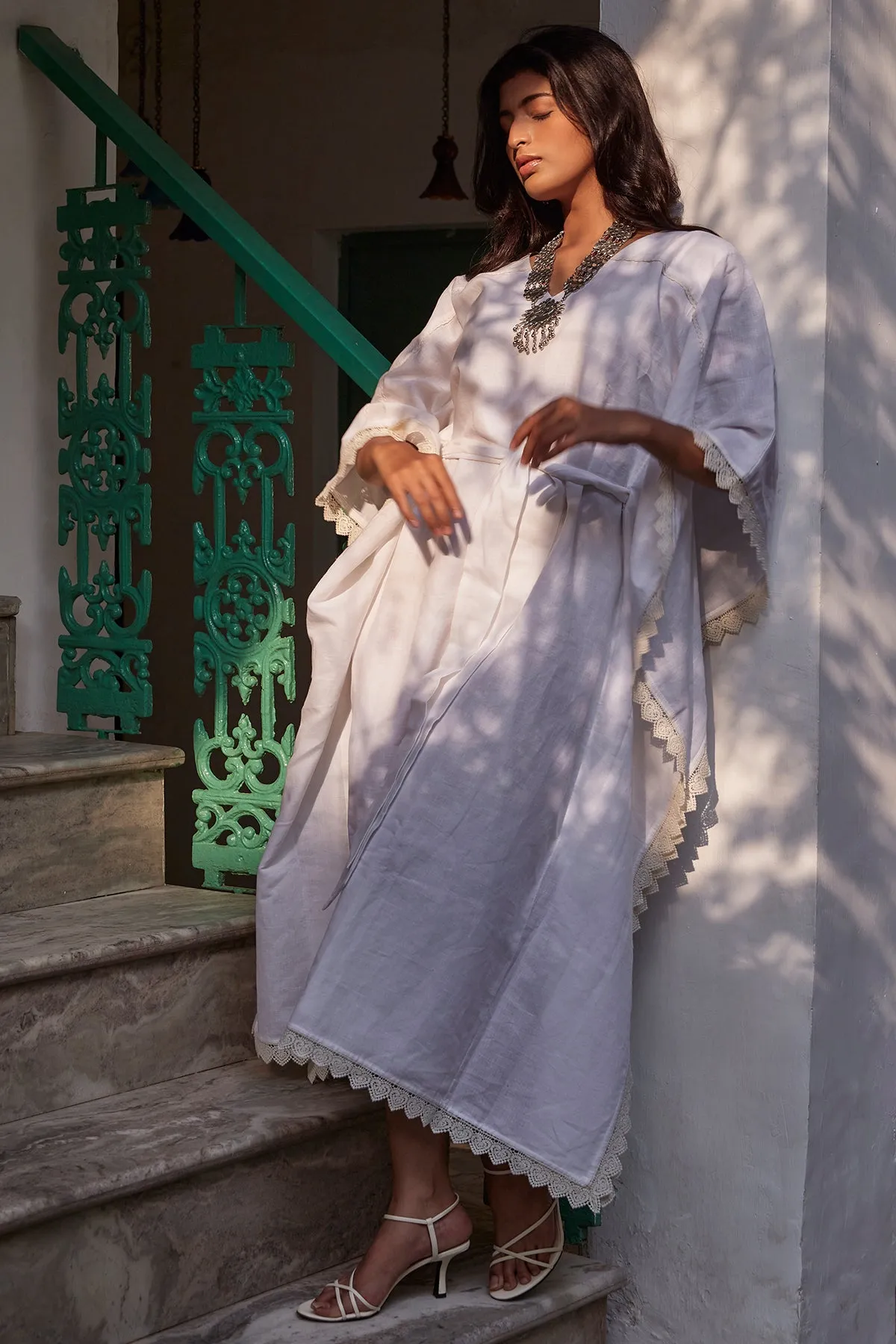 Cotton Loungewear Kaftan