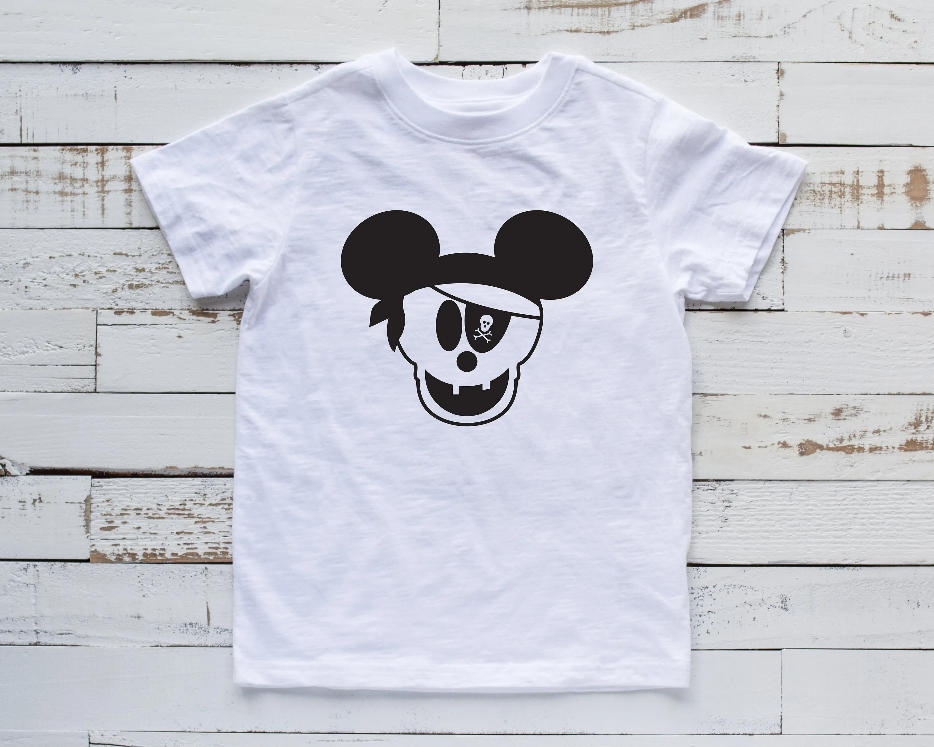 Custom Pirate Mickey Mouse Disney T shirt - Personalized Disney Matching Family Shirts - Ahoy - Pirate's Life Skull