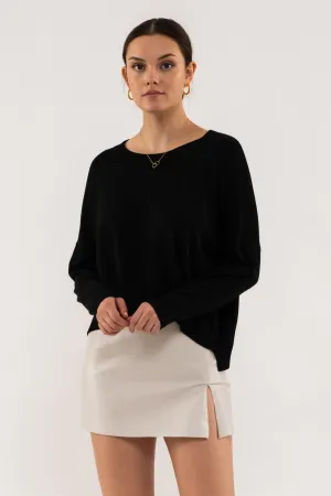 Erica Extended Shoulder Sweater
