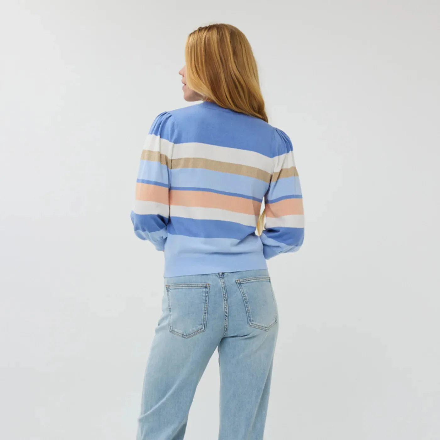 Esqualo Blue Striped Sweater