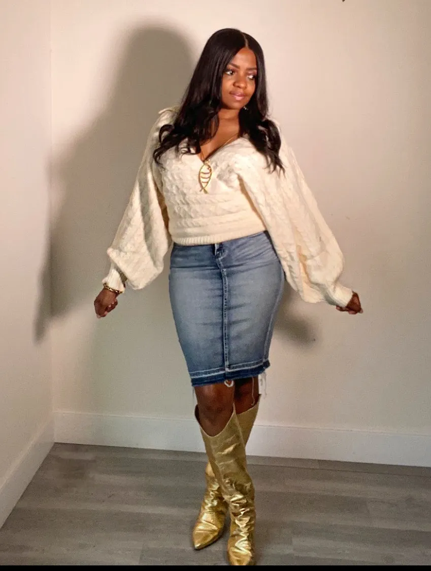 Gia Cable Kit Sweater