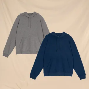 Grey and Navy | Goldilocks™ Men’s Lounge Hoodie 2 Pack From Shinesty