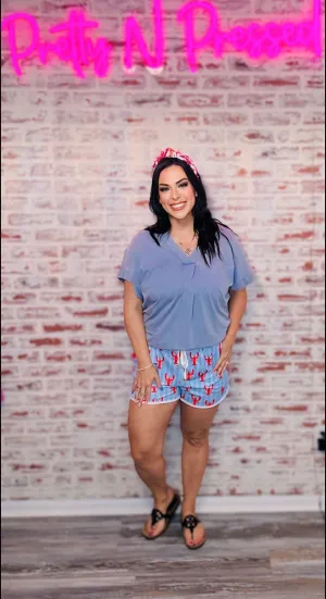 Here for the Crawfish Everyday Shorts