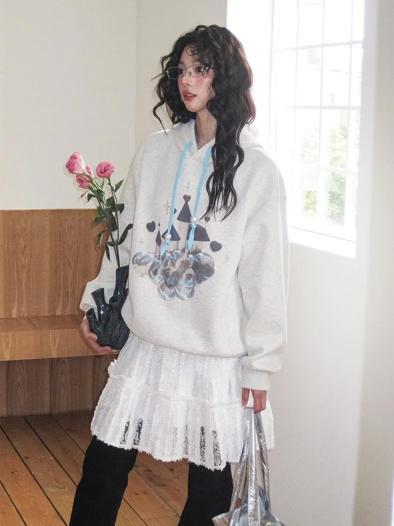 Hoodie Graphic Casual Cover Simple Parka