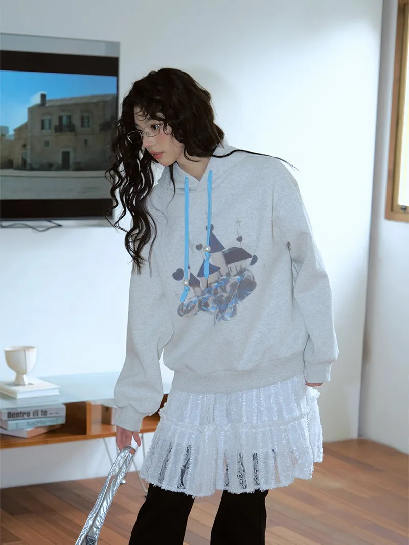 Hoodie Graphic Casual Cover Simple Parka