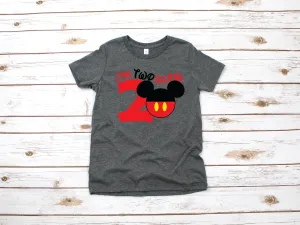 I'm Twodles Mickey T Shirt - Turning Two Disney Shirt - Mickey Birthday Party