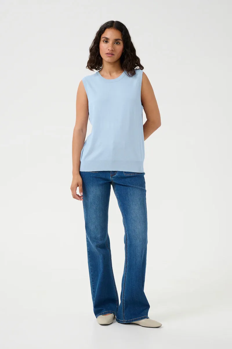KAFFE KAlizza Slipover Soft Chambray