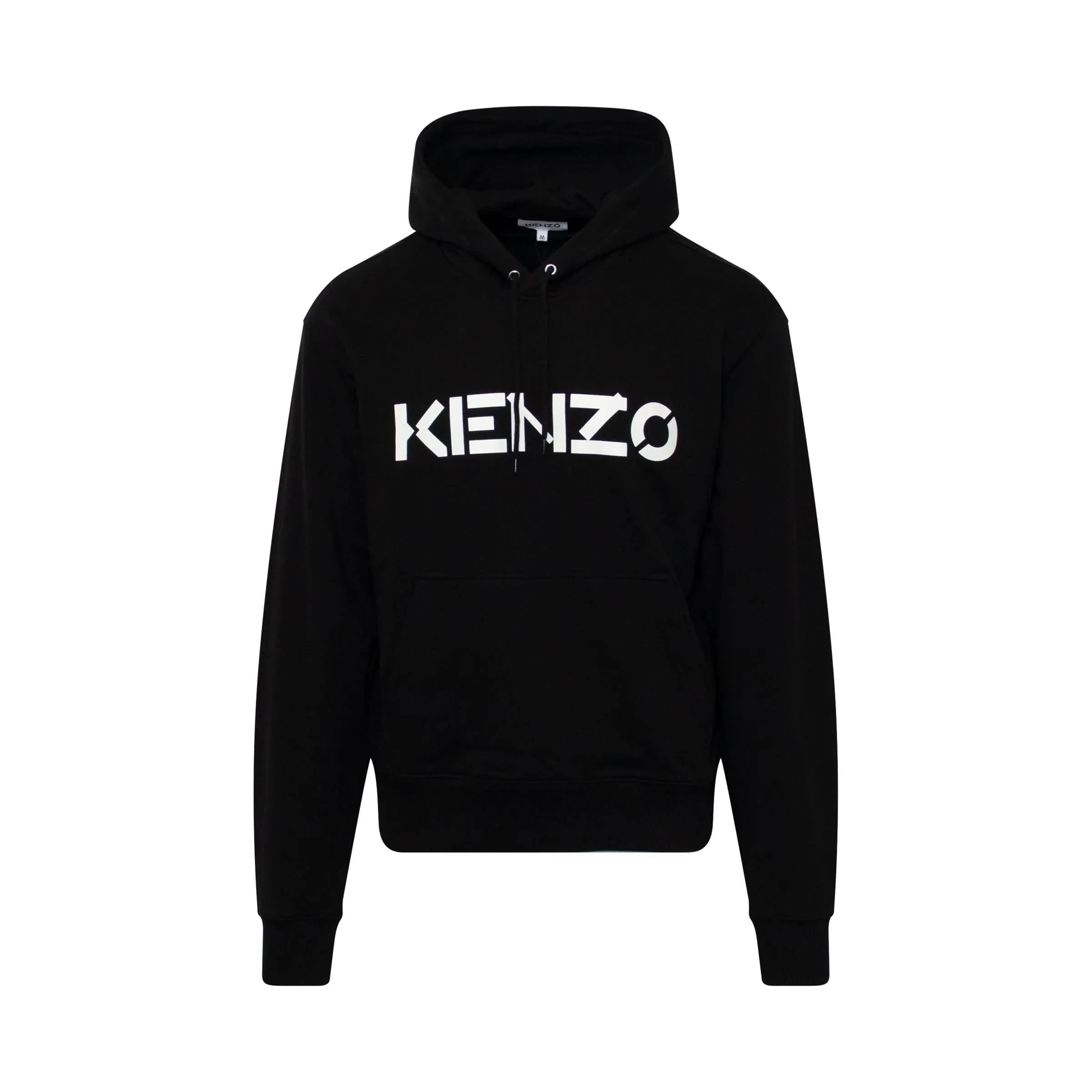 Kenzo New Logo Hoodie in Black