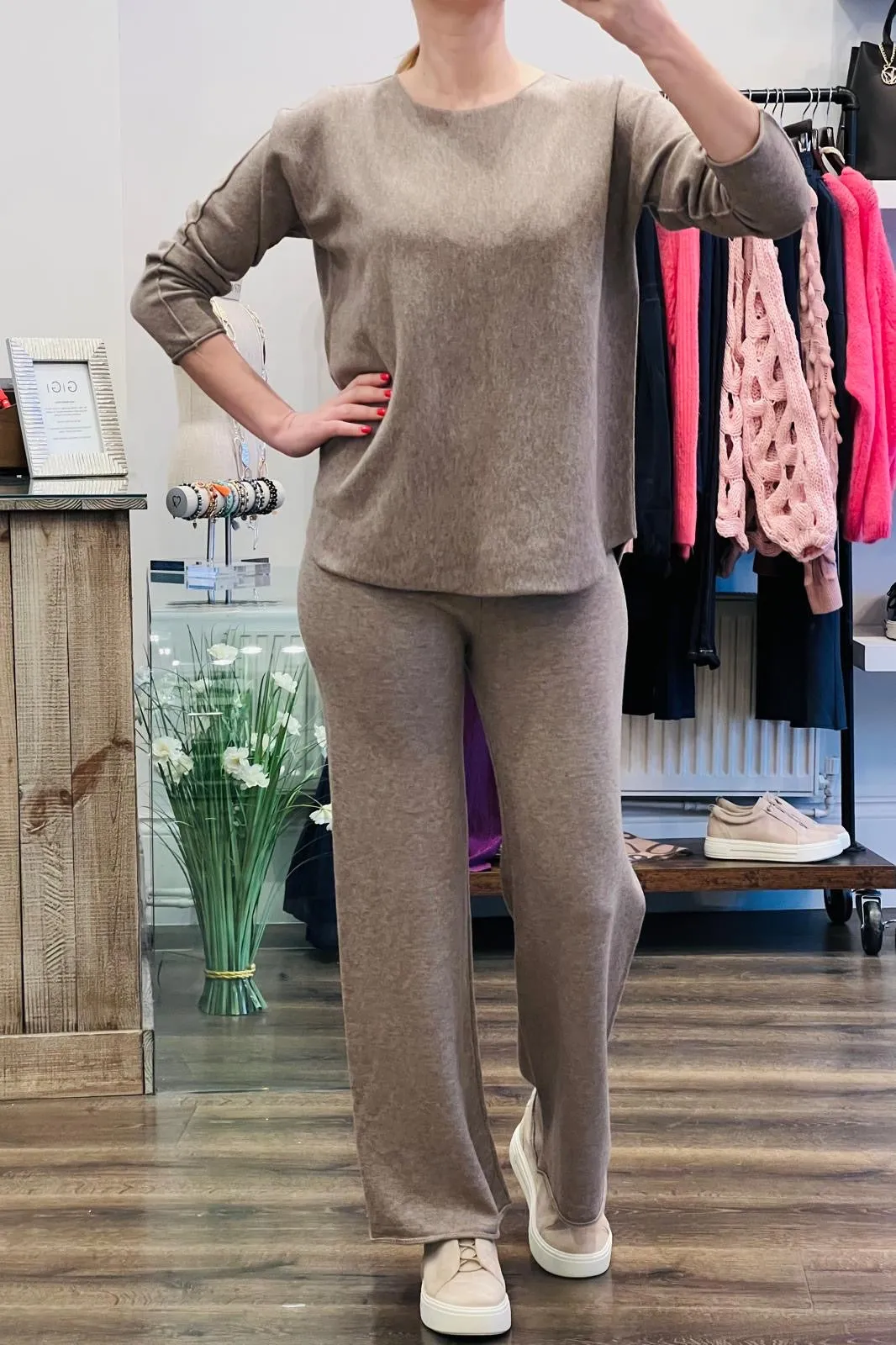 Knit Loungewear Set