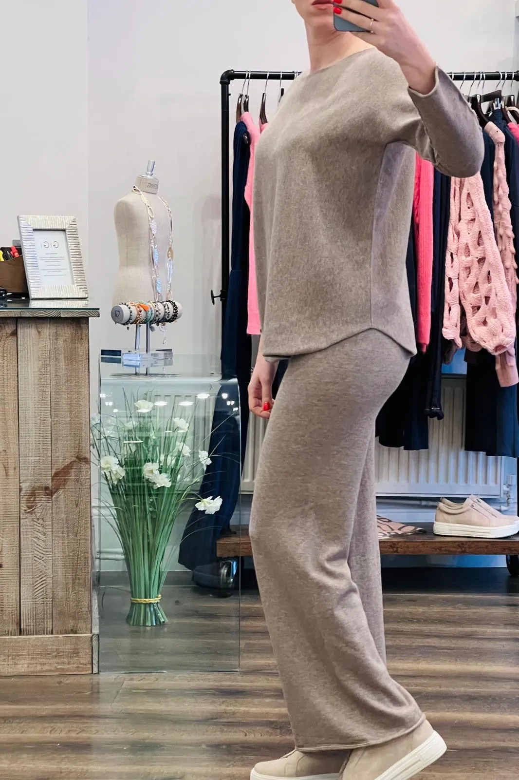 Knit Loungewear Set