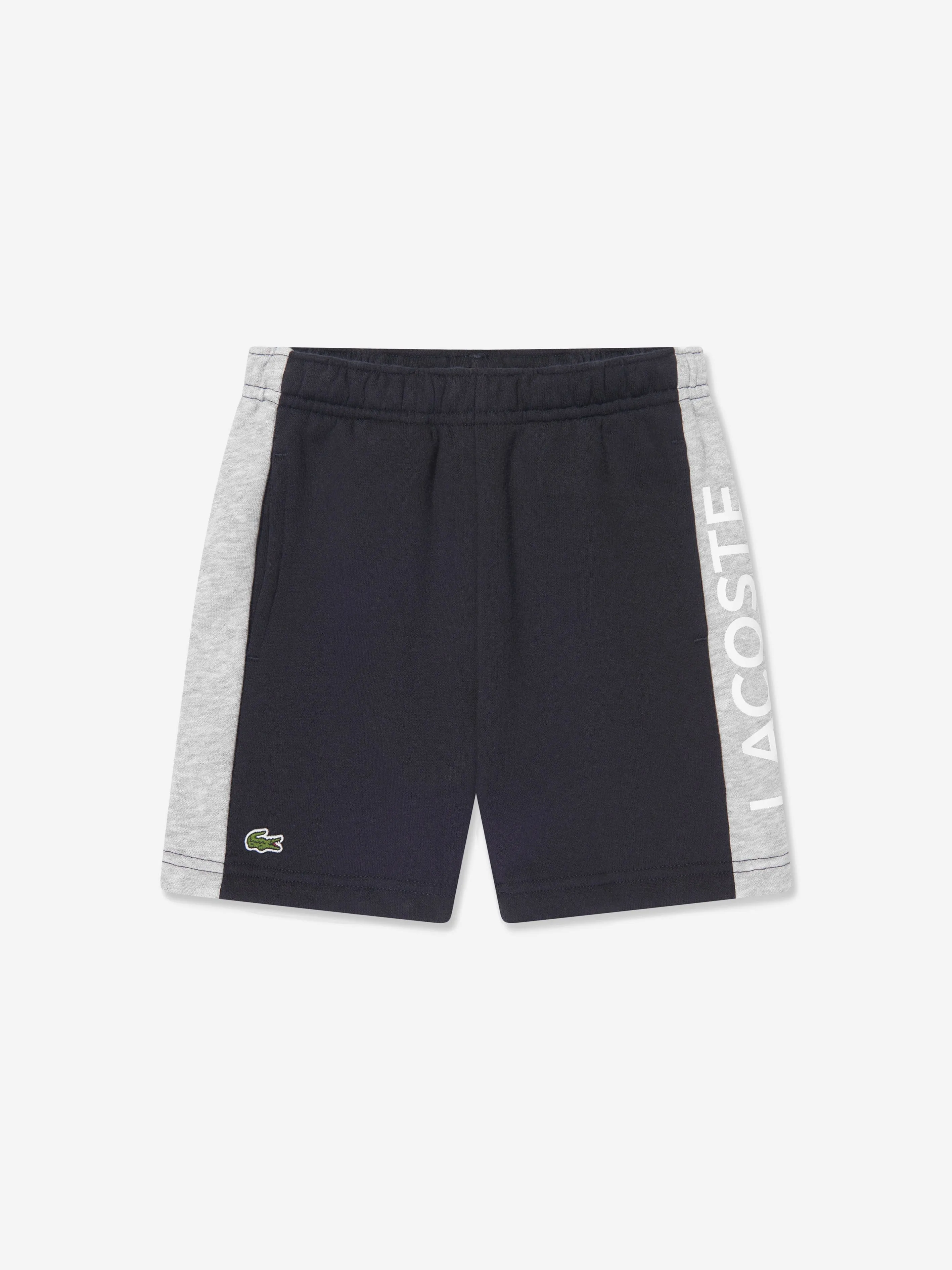 Lacoste Boys Logo Shorts in Navy