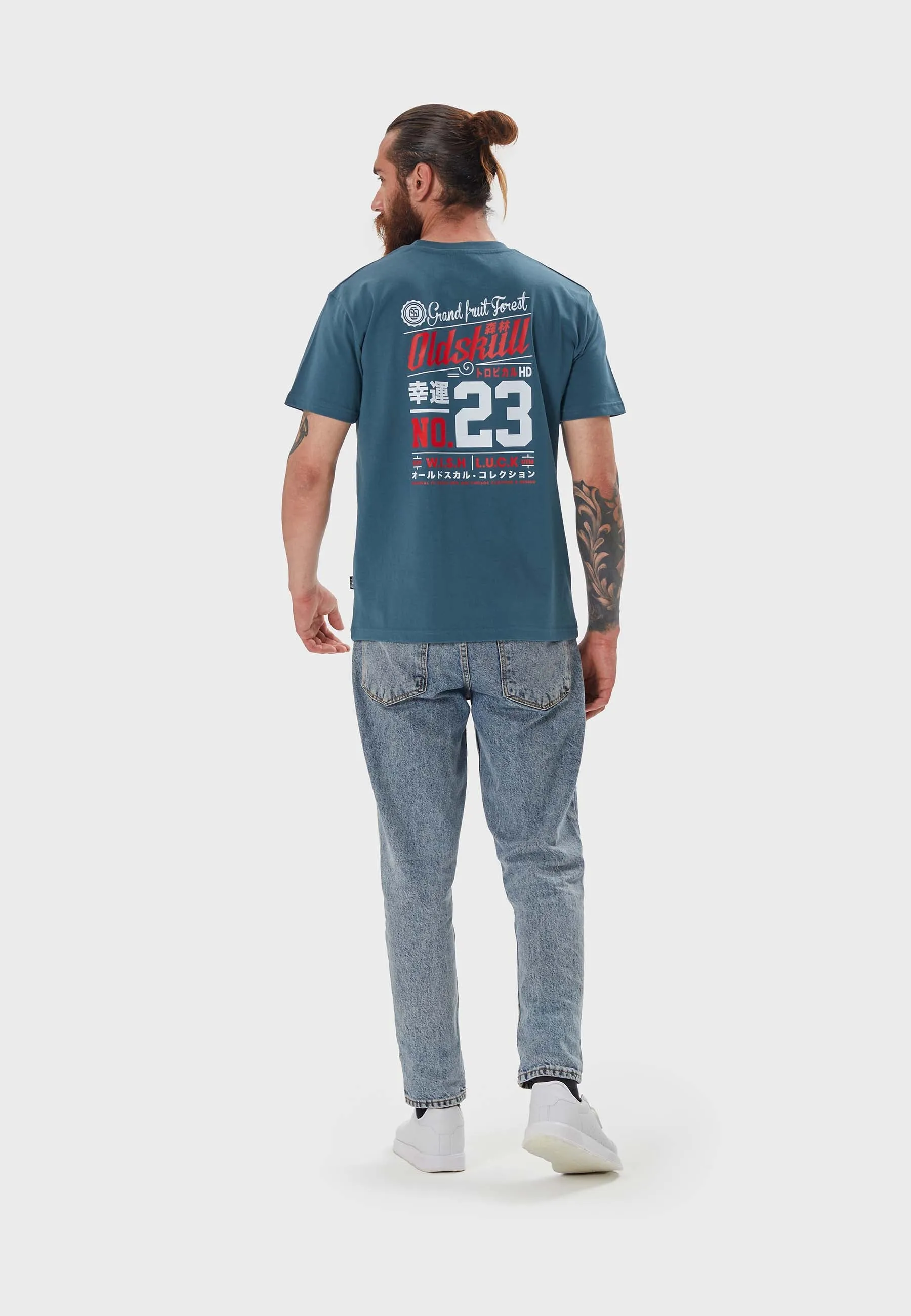 Living Legend Backprint T-Shirt Dark Green