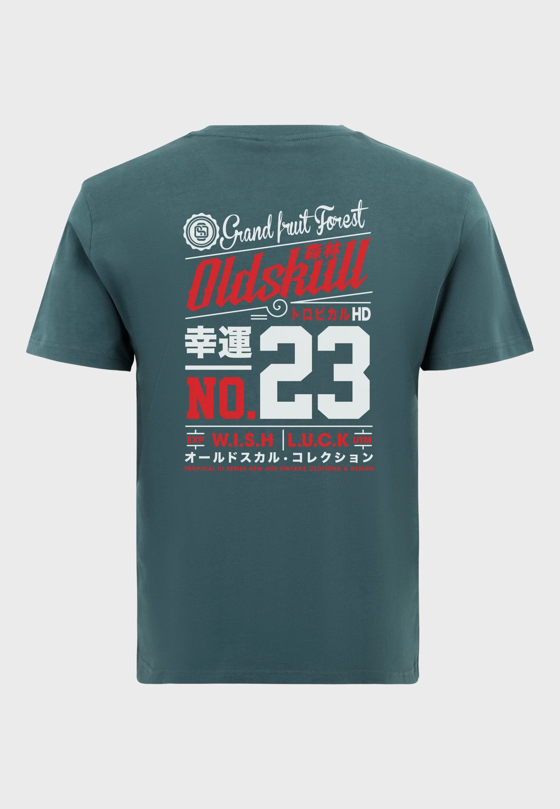 Living Legend Backprint T-Shirt Dark Green