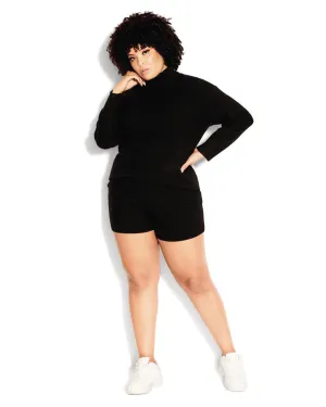 Luxe Knit Short | Black