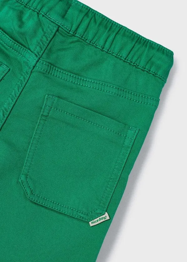 Mayoral Boys Twill Drawstring Shorts