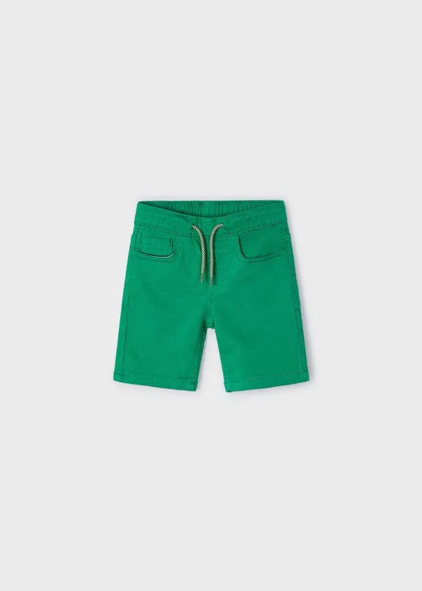 Mayoral Boys Twill Drawstring Shorts