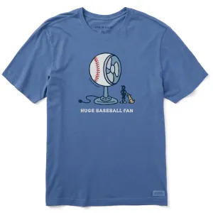 Men's Huge Baseball Fan Short Sleeve Tee