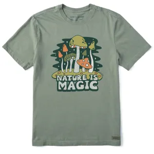 Men's Nature is Magic Mushrooms Short Sleeve Tee