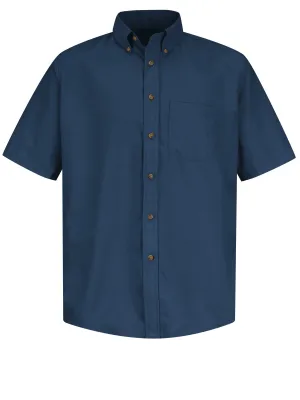 Men's Short Sleeve Dress Shirt - SP80 - Navy