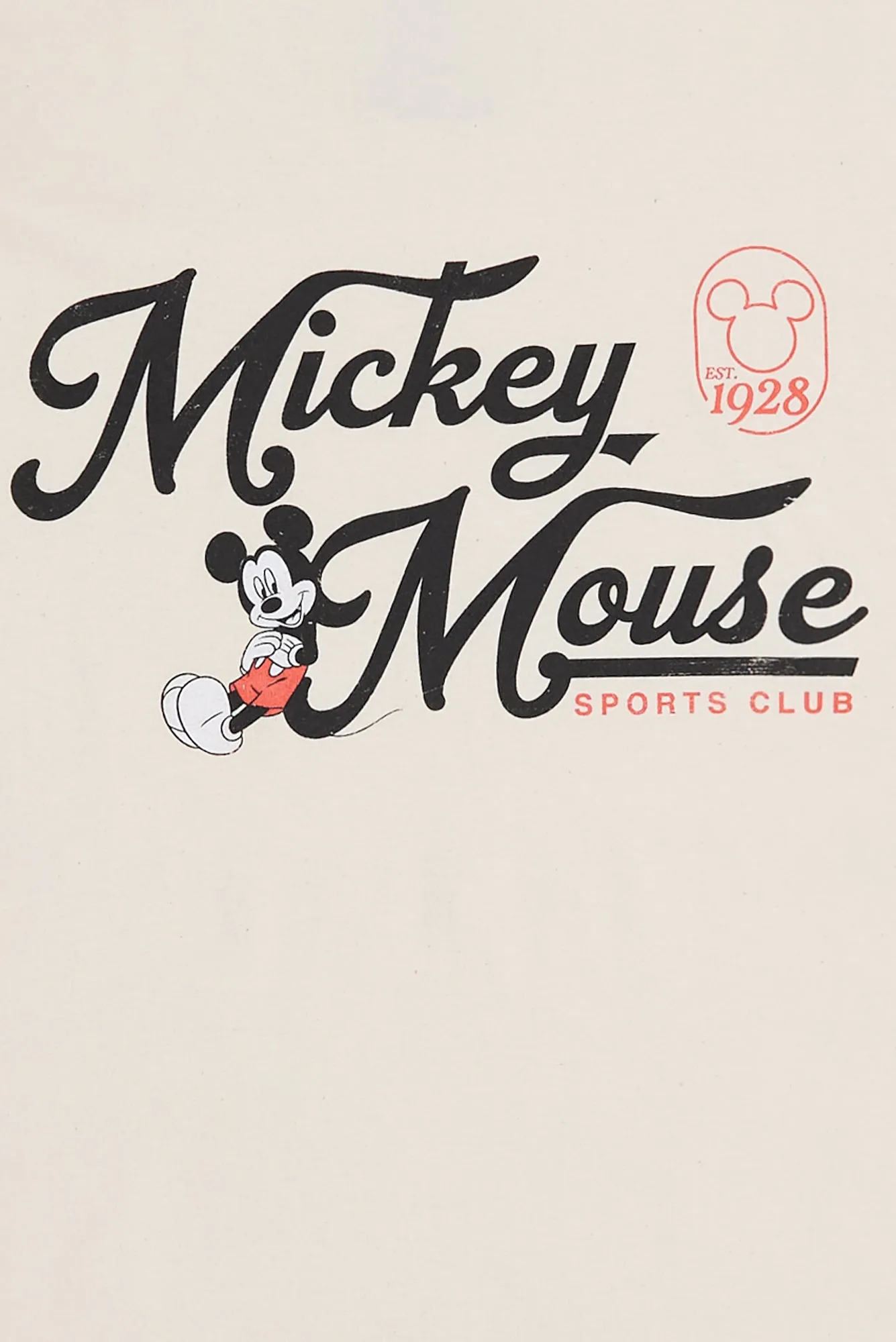 Mickey Mouse Graphic Relaxed Tee