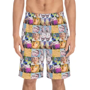 Miley Cyrus & Her Dead Petz Mosaic Men's Board Shorts