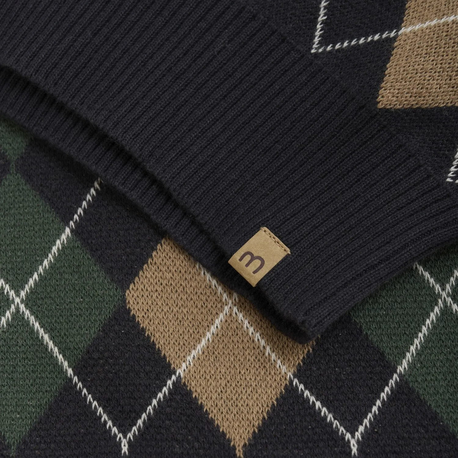 Minymo Dark Navy Slipover Knit Vest