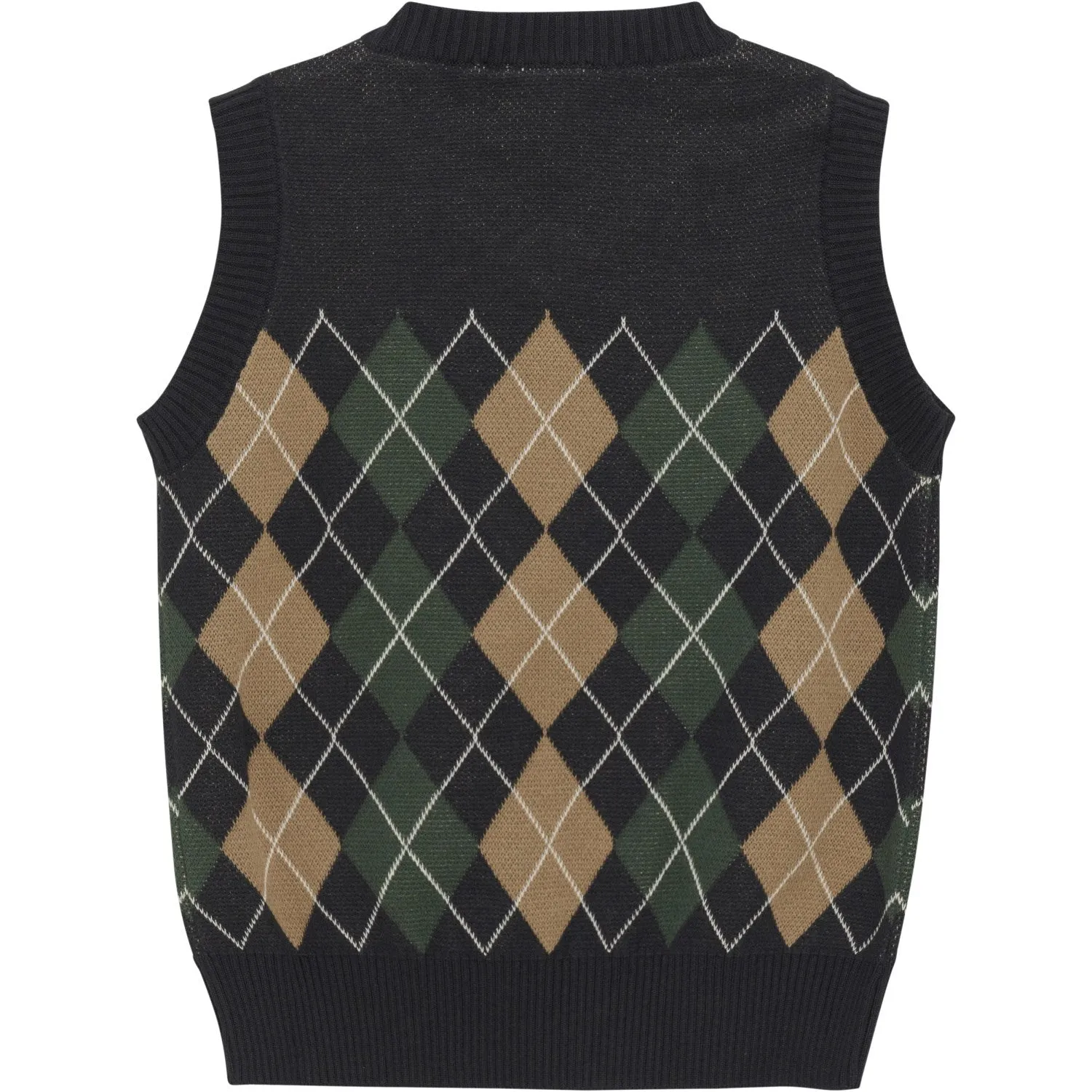 Minymo Dark Navy Slipover Knit Vest