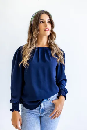 Olivia Top Navy