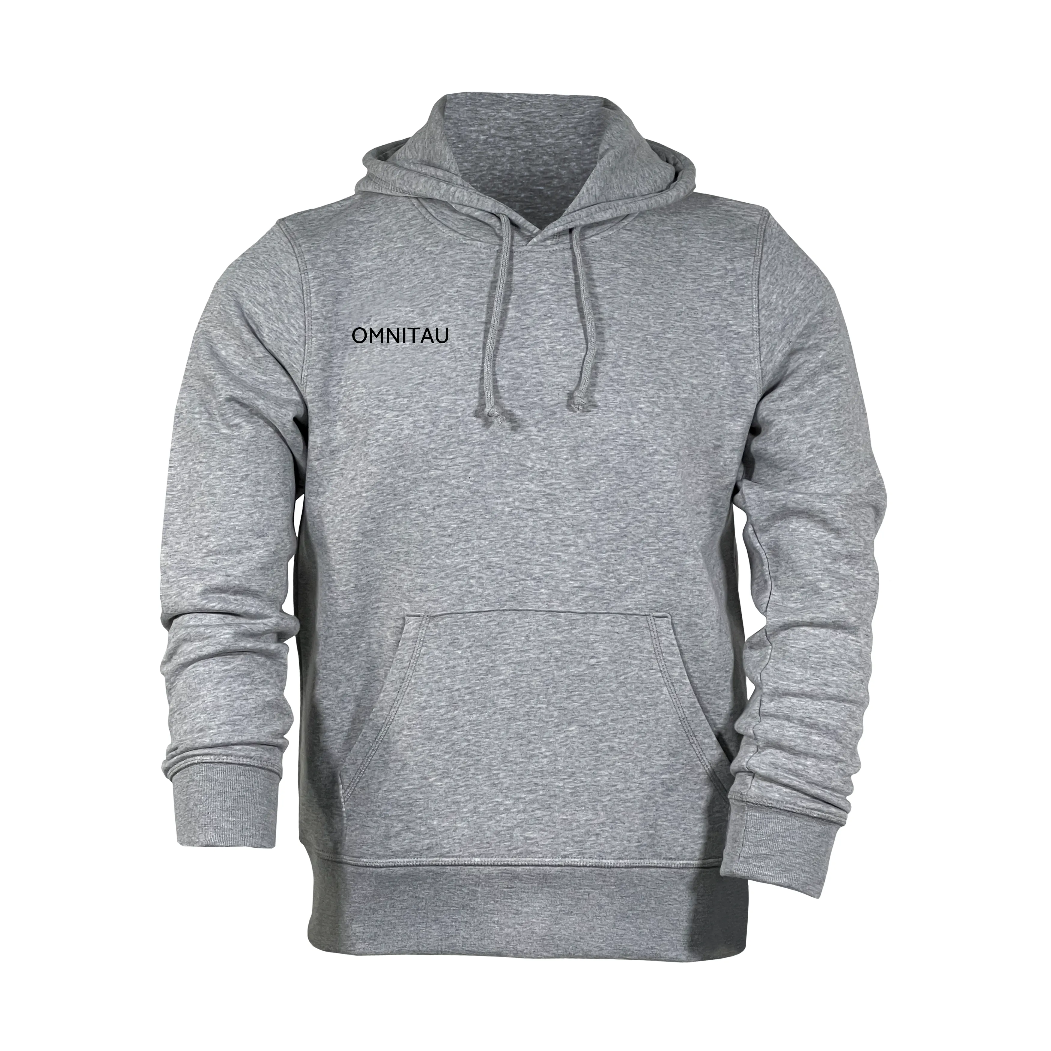 Omnitau Kid's Team Sports Organic Cotton Hoodie - Heather Grey