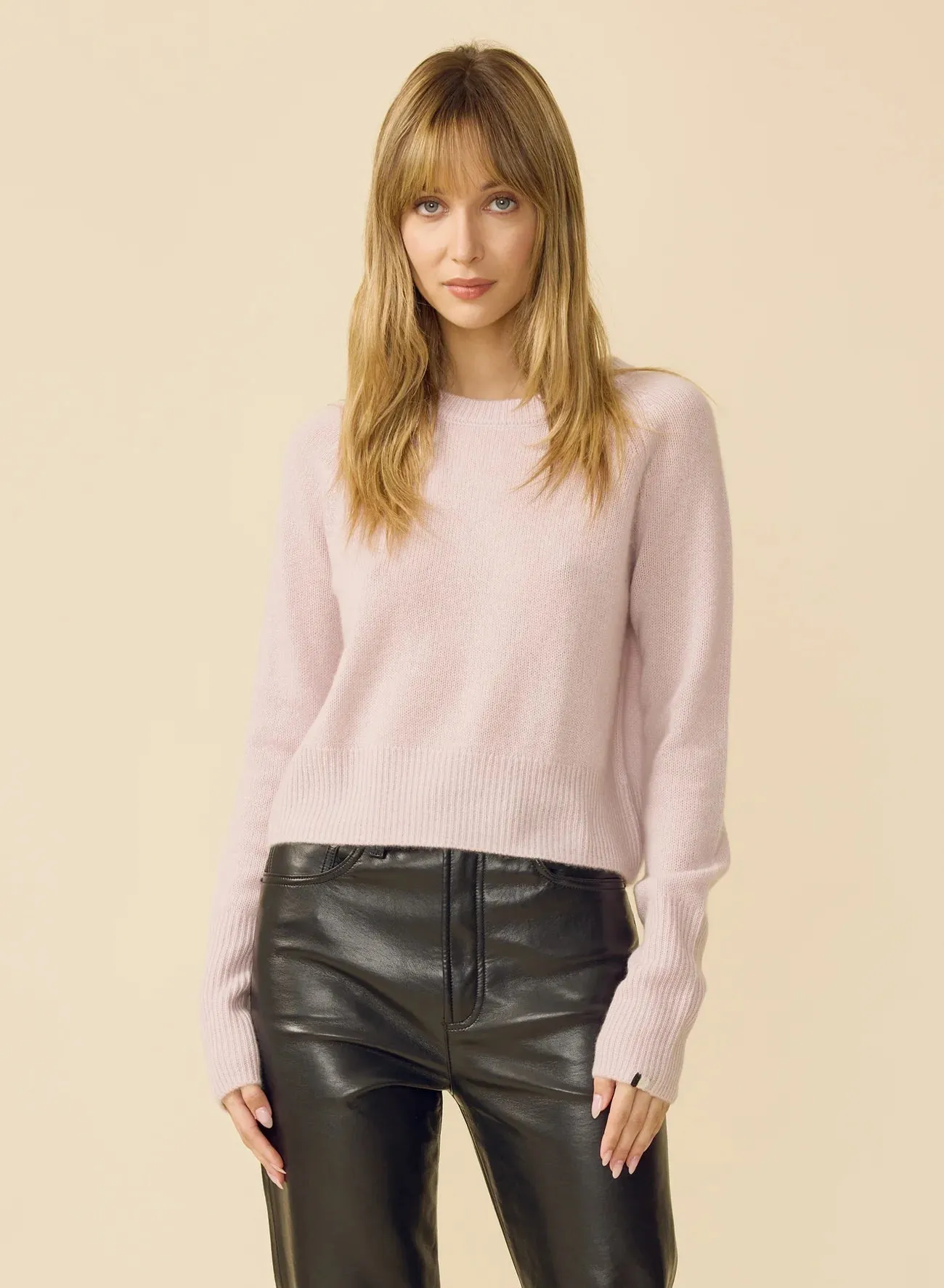 ONE GREY DAY BLAKELY CASHMERE CREWNECK
