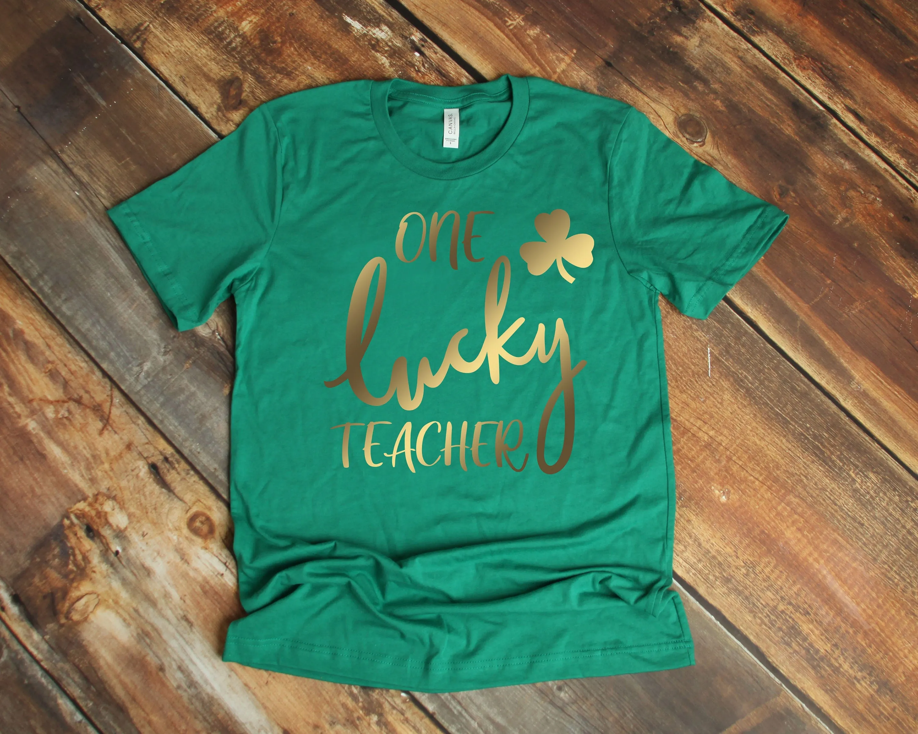 One Lucky Teacher T Shirt - St. Patrick's Day Shirt - St. Patty's Day Teacher Shirt - Lucky Teacher Shirt