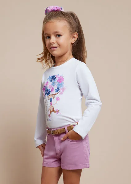 Orchid Twill Shorts