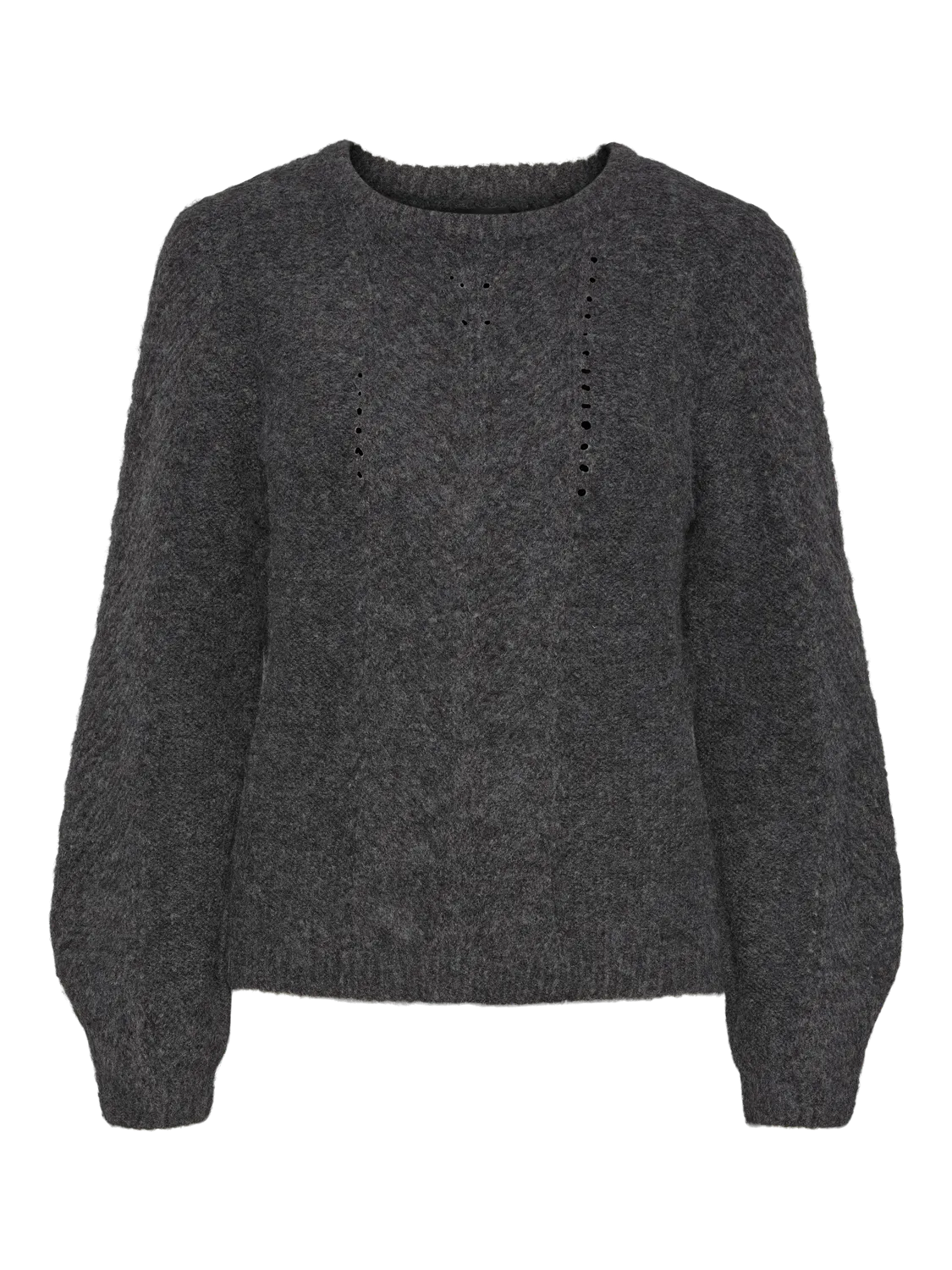 PCKATE Pullover - Medium Grey Melange