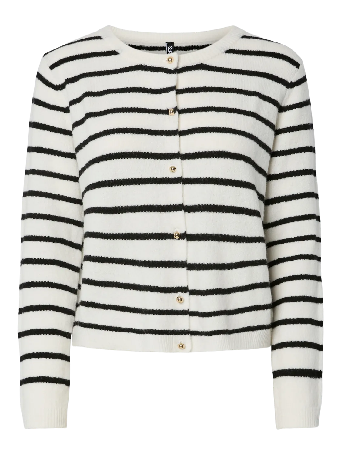 PCNADDYA Knit Cardigan - Cloud Dancer
