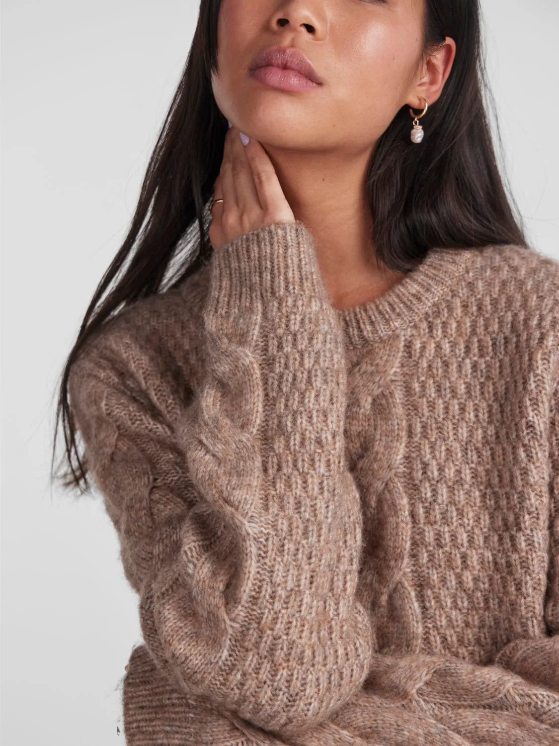 PCNINA Pullover - Fossil