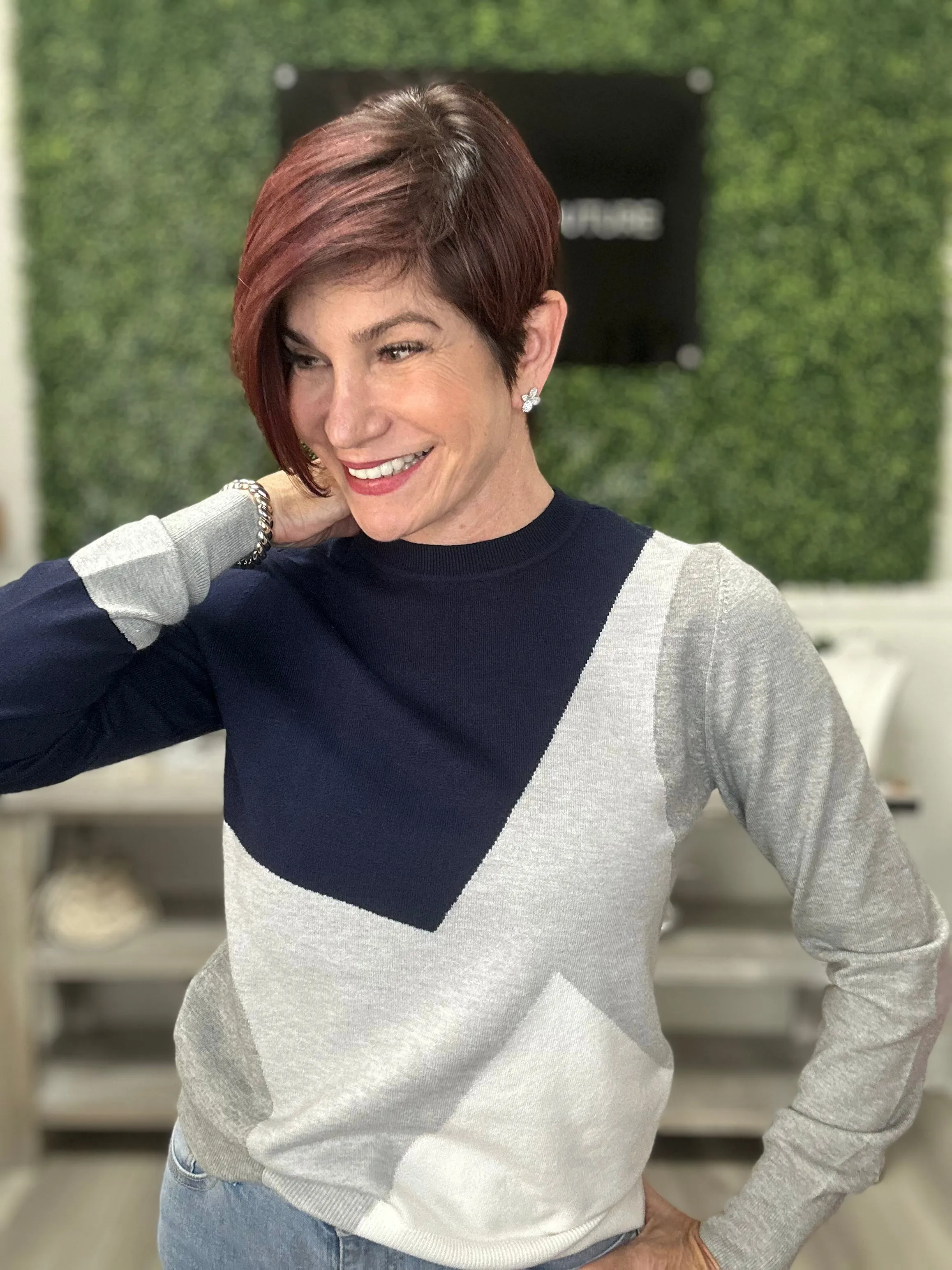 Plushy Crew Neck Sweater