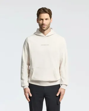 Psycho Bunny Nora Classic French Terry Wordmark Hoodie - Natural Linen
